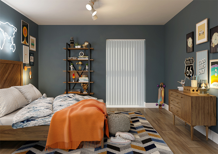 Trinity (Blackout), Light Grey - Vertical Blind - Image 9